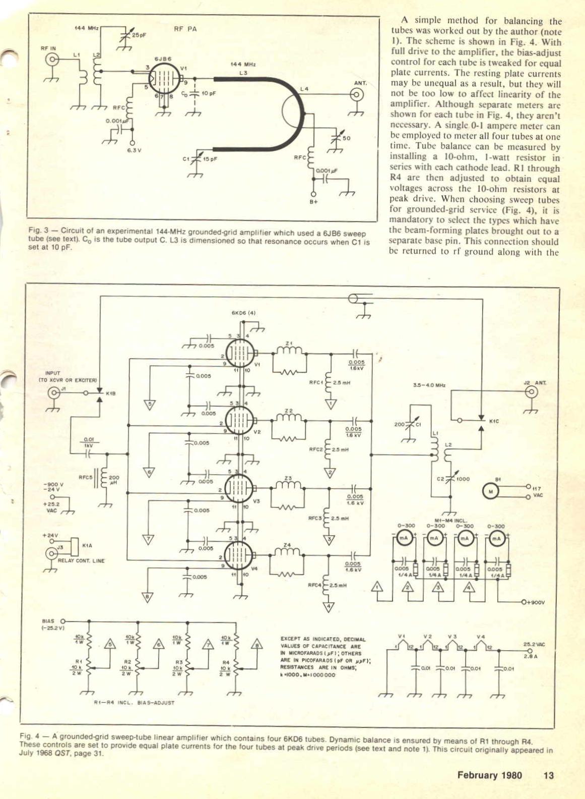 Some Thoughts About TV Sweep Tubes, part 3